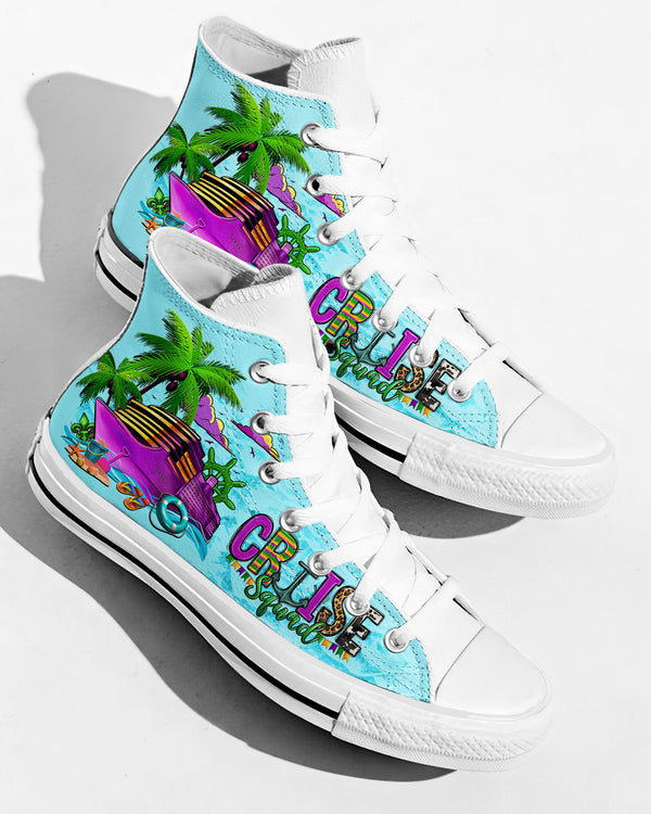 CRUISE SQUAD HIGH TOP CANVAS SHOES - TLTR0607232