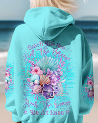 SMELL THE SEA FEEL THE BREEZE STARFISH ALL OVER PRINT - YHLN3001244
