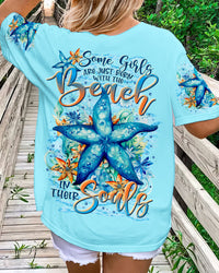 SOME GIRLS ARE JUST BORN STARFISH ALL OVER PRINT - TLTR2706231