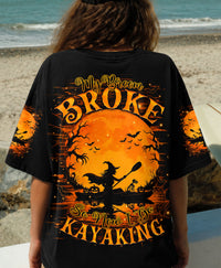MY BROOM BROKE SO NOW KAYAK HALLOWEEN ALL OVER PRINT - TLHN2207263