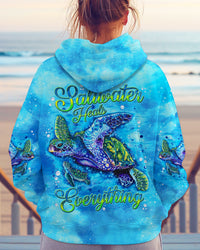 SALTWATER HEALS EVERYTHING TURTLE ALL OVER PRINT - TLNT1012244