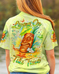 LIVING ON TIKI TIME ALL OVER PRINT - YHHN1108252