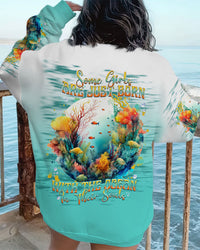SOME GIRLS ARE JUST BORN OCEAN ALL OVER PRINT - TLNT2610231