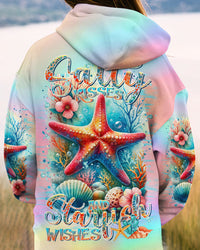 SALTY KISSES AND STARFISH WISHES ALL OVER PRINT - TLTR0711231