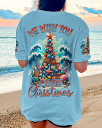WE WISH YOU A BEACHY CHRISTMAS ALL OVER PRINT - TYTD0211235