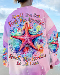 SMELL THE SEA FEEL THE BREEZE STARFISH ALL OVER PRINT - TLTR2901242