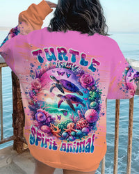 TURTLE IS MY SPIRIT ANIMAL ALL OVER PRINT - TLNT1901242