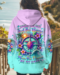 SMELL THE SEA FEEL THE BREEZE TURTLE ALL OVER PRINT - TLNT1601252