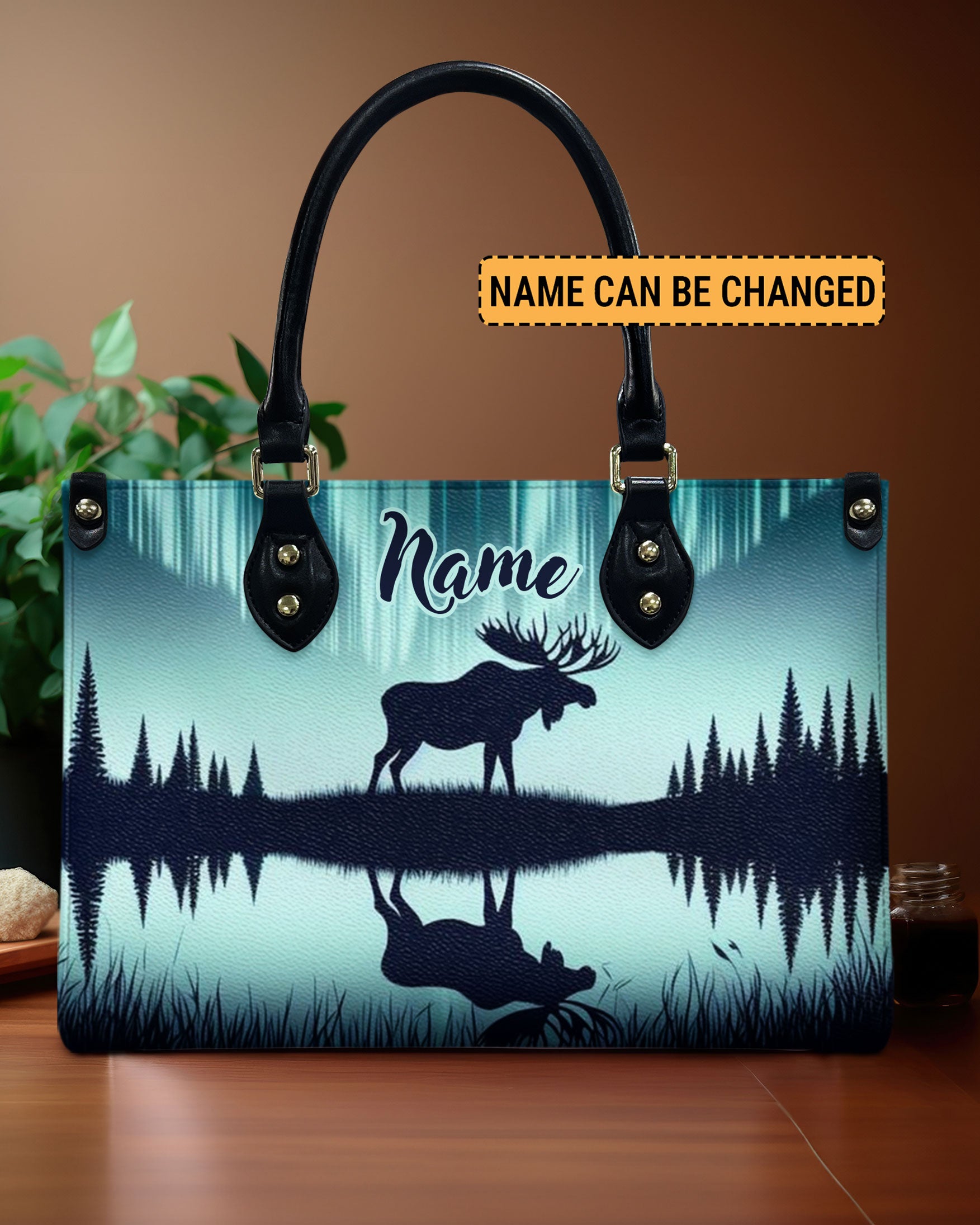 DEER NATURE LEATHER HANDBAG - YHHN1812244