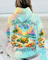 SALTWATER HEALS EVERYTHING TURTLE ALL OVER PRINT - TLTR2602243