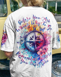 WHICH WAY TO GO COMPASS ALL OVER PRINT - TYTM0703241