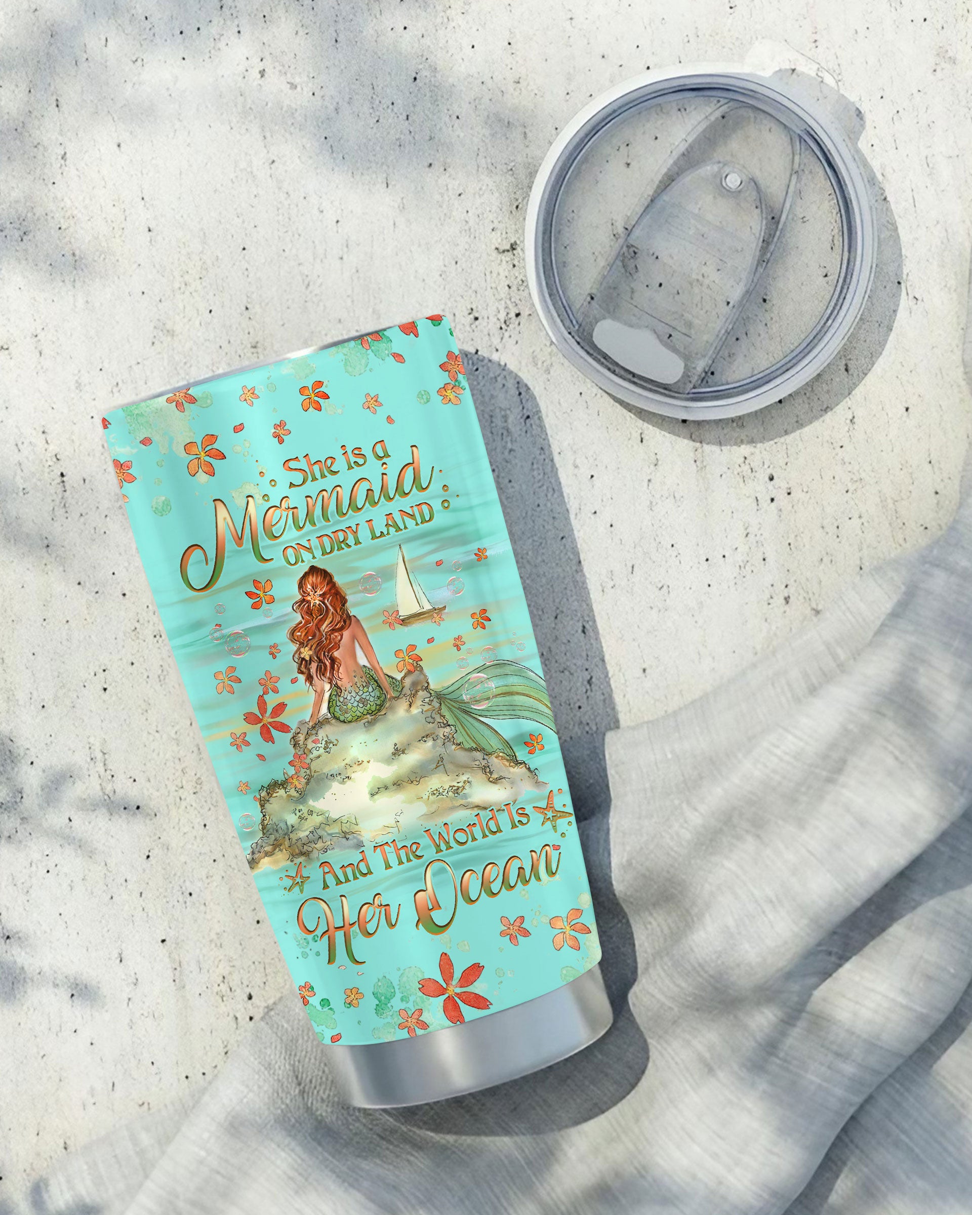 SHE IS A MERMAID TUMBLER - YHHG0309255