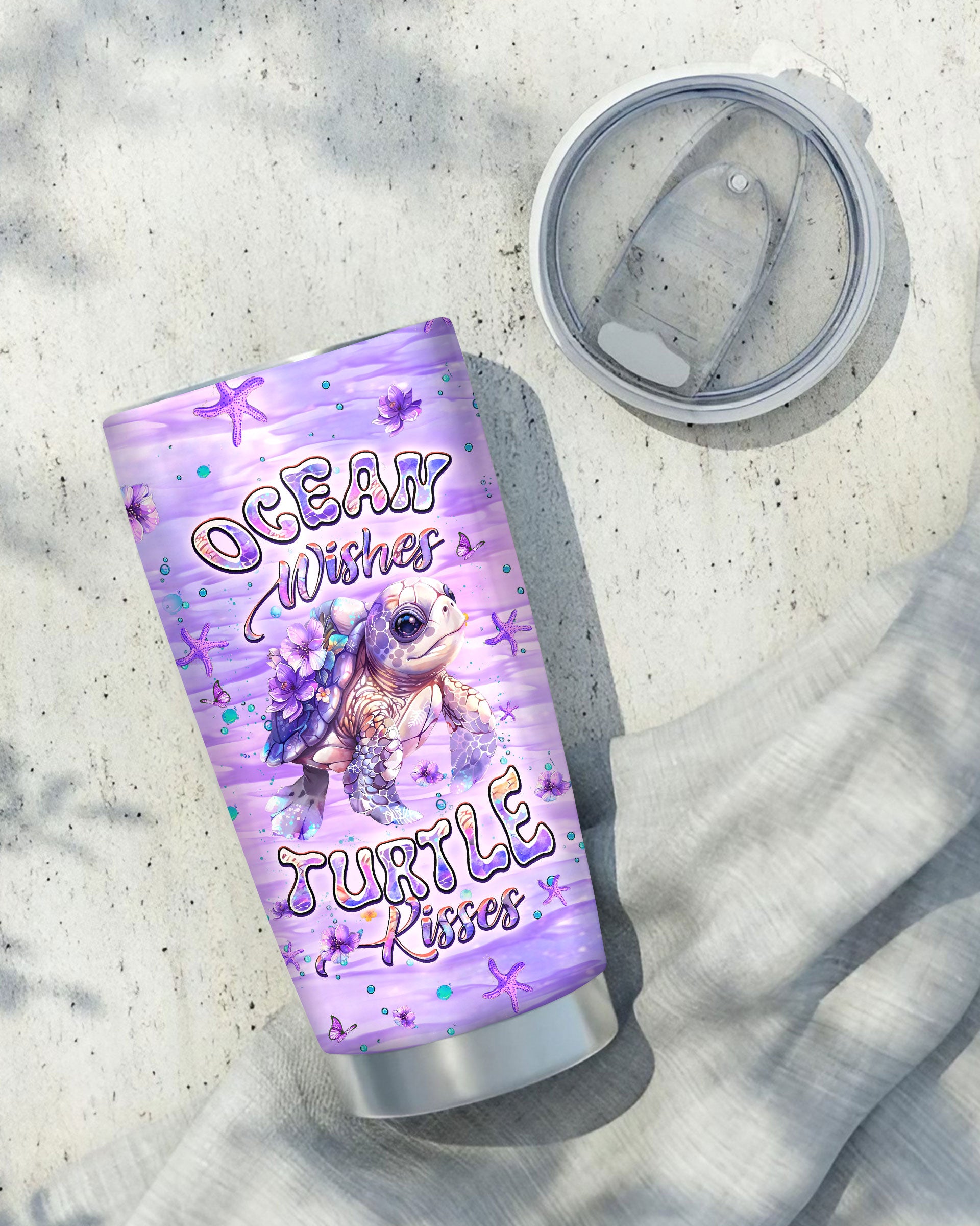 OCEAN WISHES TURTLE KISSES TUMBLER - YHLT2808254