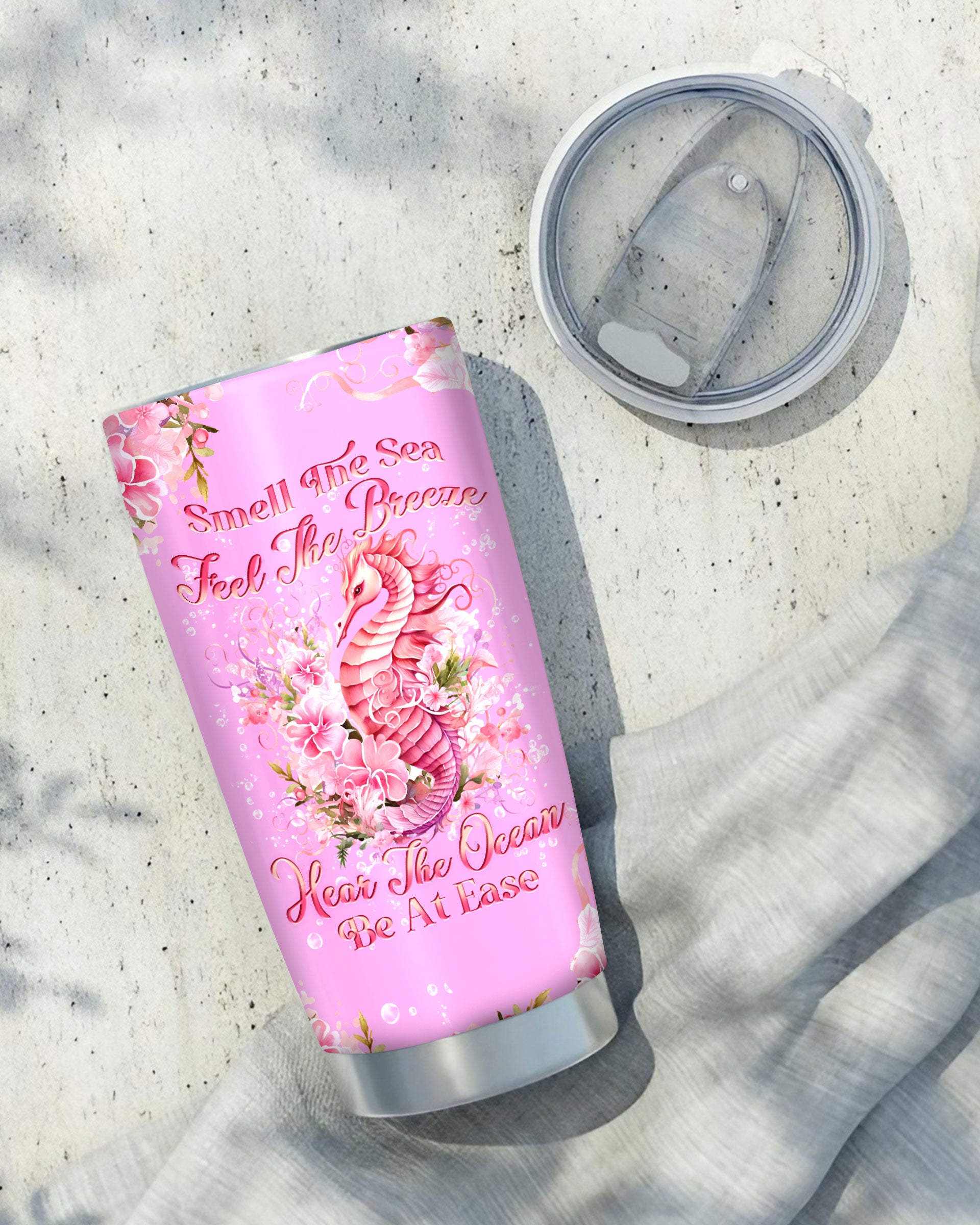 SMELL THE SEA SEAHORSE TUMBLER - YHLN2808256