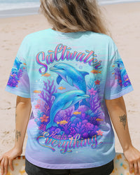 SALTWATER HEALS EVERYTHING DOLPHIN ALL OVER PRINT - TLTR1804254