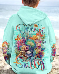 THE OCEAN MADE ME SALTY UNDERSEA ALL OVER PRINT - TLTR0601243