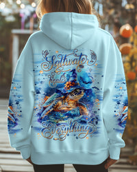 SALTWATER HEALS EVERYTHING TURTLE HALLOWEEN ALL OVER PRINT - TLNT2608244