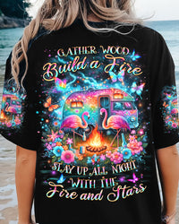 GATHER WOOD BUILD A FIRE ALL OVER PRINT - YHHN2803242