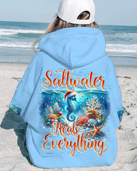 SALTWATER HEALS EVERYTHING SEAHORSE CHRISTMAS ALL OVER PRINT - TYTD2410233