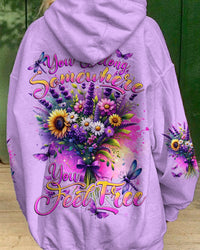 WHERE YOU FEEL FREE ALL OVER PRINT - TYTD1612233
