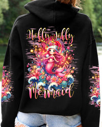 HOLLY JOLLY MERMAID CHRISTMAS ALL OVER PRINT - TYTD0911234