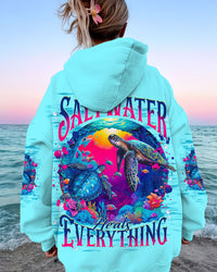 SALTWATER HEALS EVERYTHING TURTLE ALL OVER PRINT - TLNT1212231