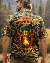MAKING MEMORIES ONE CAMPFIRE AT A TIME BIGFOOT  CAMOUFLAGE  ALL OVER PRINT   - TLNT0302261