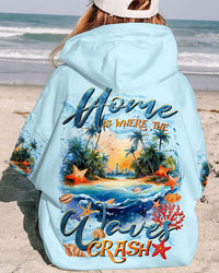HOME IS WHERE THE WAVES CRASH ALL OVER PRINT - TLTR1109231