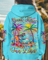 GOOD TIMES TAN LINES HIPPO ALL OVER PRINT - YHLT0907254