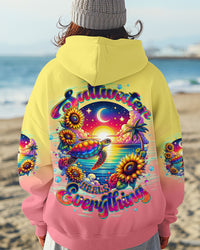 SALTWATER HEALS EVERYTHING TURTLE ALL OVER PRINT - TLTW1507251