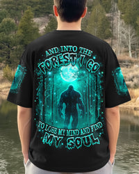 AND INTO THE FOREST I GO BIGFOOT ALL OVER PRINT - YHHN2512252