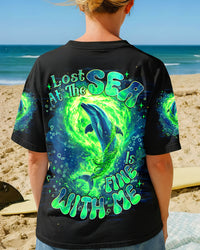LOST AT SEA DOLPHIN ALL OVER PRINT - TLNT0910253