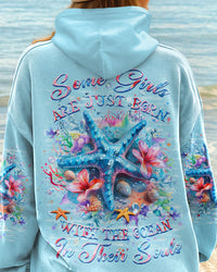 SOME GIRLS ARE JUST BORN STARFISH ALL OVER PRINT - YHHN1403242