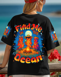 FIND ME IN THE OCEAN PARROT ALL OVER PRINT - TLNT2207253