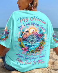 MY HOME IS THE OPEN SEA COMPASS ALL OVER PRINT - YHLN2007232