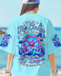 TAKE ME TO THE OCEAN STEERING WHEEL ALL OVER PRINT  - TLTR0104252