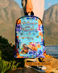 SALTWATER HEALS EVERYTHING TURTLE BACKPACK - YHHN0409254