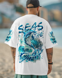 SEAS THE DAY DOLPHIN ALL OVER PRINT - TLTR0605253