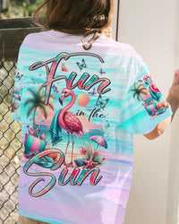 FUN IN THE SUN FLAMINGO ALL OVER PRINT - TLTR0502241