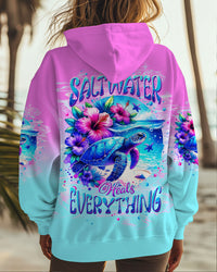 SALTWATER HEALS EVERYTHING TURTLE ALL OVER PRINT - TLTW2108243