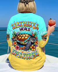 SALTWATER HEALS EVERYTHING TURTLE ALL OVER PRINT - TLNT0501261