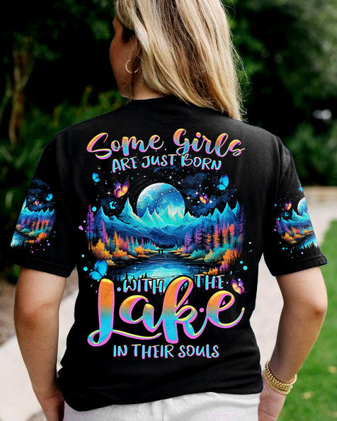 SOME GIRLS ARE JUST BORN LAKE ALL OVER PRINT - TLTR1710231