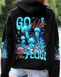 GO WITH THE FLOW JELLYFISH ALL OVER PRINT - TYTD1112234