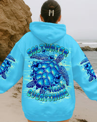 SALTWATER HEALS EVERYTHING TURTLE ALL OVER PRINT - TLTR0410251
