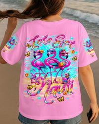 LET'S GET NAUTI FLAMINGO ALL OVER PRINT - TLNT1108254