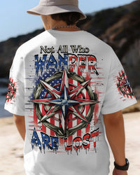 NOT ALL WHO WANDER ARE LOST COMPASS ALL OVER PRINT - YHHN3112251