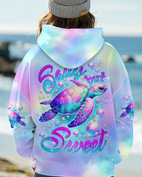 SALTY BUT SWEET TURTLE ALL OVER PRINT - TLNT0407251