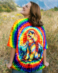 GOLDENDOODLE DOG SWIRL ALL OVER PRINT - TLNT1103262
