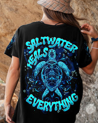SALTWATER HEALS EVERYTHING TURTLE ALL OVER PRINT - TLNT1010254