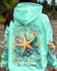 SMELL THE SEA FEEL THE BREEZE STARFISH ALL OVER PRINT - YHHN2712234